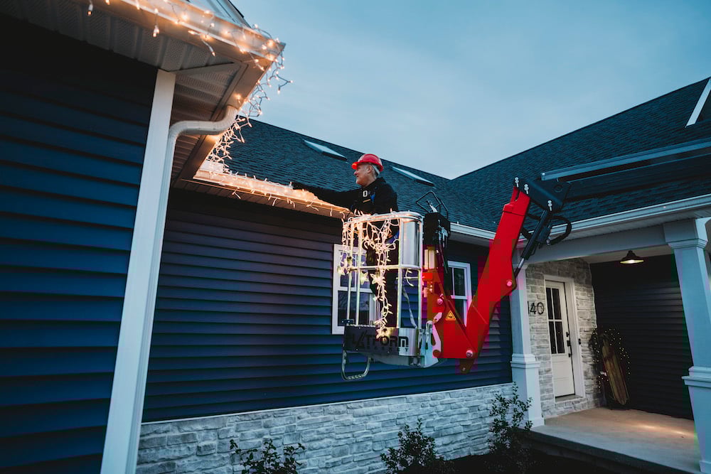 Brighten Up the OffSeason Using Tracked Lifts to Increase Winter ROI with Holiday Light